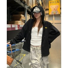 [국내매장정품] 마크곤잘레스 MARK GONZALES 엔젤 플리스 후드 자켓- BLACK Z254UJP110099 139912