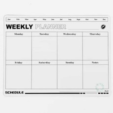 고매한 주간 메모보드 자석보드판