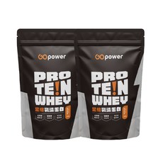 GOpower 果果能量 濃縮乳清蛋白 泰式奶茶, 2個, 500g
