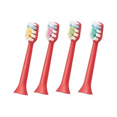 아쿠아픽 음파전동칫솔 AQ-102 칫솔모 (4개입), 레드, 1개