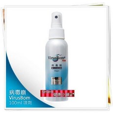 VirusBom 臺大病毒崩 100PPM 噴霧 100ml, 1個