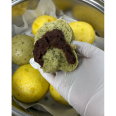 강원도 양구 곰취찐빵 16개 호박찐빵 16개, 1kg, 2개