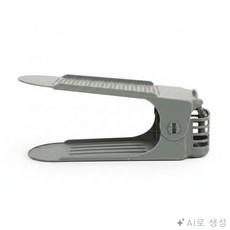 슬림 신발장 신발 정리 대 수납 함 현관 보관 홀더, 진그레이, 1개
