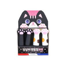 (모닝글로리)1500 냥냥이 연필캡 세트, 본상품선택, 1개