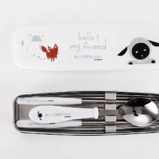 알프스팜 프랜즈 스텐 스푼 젓가락 케이스 세트jsy8+6ONR