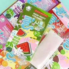 과일향 쿨시트 패치 2000 (랜덤) 냉각시트 쿨링, 1개