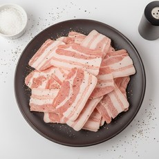 제주 한돈 냉동 대패삼겹살(2mm), 500g, 3개