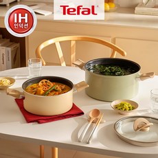 테팔 인덕션 티타늄 블라썸 편수냄비, 18cm, 민트, 1개