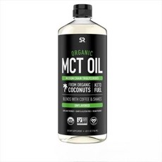 스포츠리서치 유기농 코코넛 MCT 오일 1183ml 비건 C8 C10, 1개, 1.183L