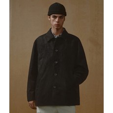 (국내매장정품) 무신사 스탠다드 MUSINSA STANDARD 신세틱 스웨이드 카코트 [블랙] MMELJ5D12-BK 263775, 2XL