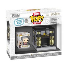 Funko 펀코팝 Bitty Town 해리포터 - 개릭 올리밴더와 올리밴더의 지팡이 가게 수집 가능한 피규어 선물 아이디어 상품 및 장난감 토이 판타지 팬