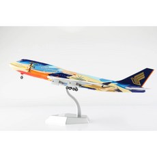 RBF 絕版 SQ 金屬 1:200 新加坡航空 B747-400 9V-SPL L2002 飛機模型, 1個