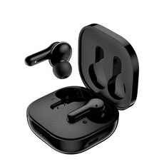 QCY 블루투스 이어폰, QCY-T13 APP, 블랙