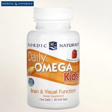 노르딕내추럴스 어린이 오메가3 30캡슐 토코페롤 EPA DHA Omega, 1개