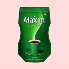 맥심 디카페인 커피 리필 사무실 탕비실 홈카페 커피, 170g, 2개