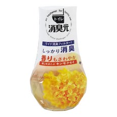 小林製藥 消臭元 廁所除臭芳香劑 清甜白桃 香(400ml), 1個, 【雅緻-暖心高雅】金桂花香(400ml)