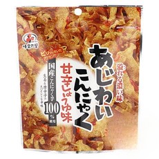 일본 세이조이시이 아지와이 곤약칩 스낵 간장맛 30g, 1개