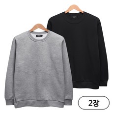 탑보이 2장 세트 데일리 특양면 기모 맨투맨 (SCC5230PT)