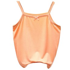 兒童素色無袖背心 細肩帶上衣 柔軟親膚透氣舒適 多色可選