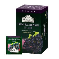 아마드티 블랙커런트 버스트 티백 홍차, 2g, 20개입, 1개, 2g