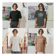 ■ () 26SS 남성 아트워크 라운드 반팔티 4종(B607M)