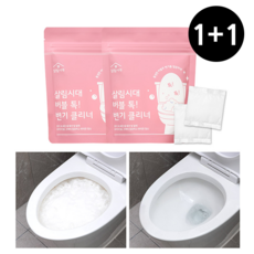 아트박스/살림시대 [1+1] 살림시대 버블 톡 변기 클리너(40g*4포*2개)