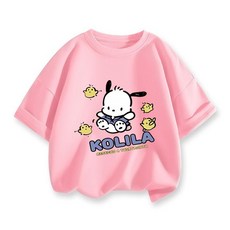 賣場優選童裝 女童短袖 2025新款帕恰狗女童短袖夏季洋氣男孩上衣童裝半袖中大童T恤潮流兒童短袖