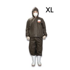 도장복 1회용 XL 투피스 페인트작업복 반도체방진복 무진복 제전복 방제복 클린복 분진복 보호복 실험복
