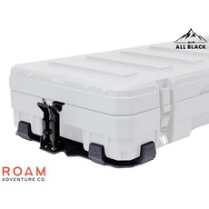 黑四驅ALL BLACK ROAM 83L 軍規級車頂收納箱 - 快拆設計，大容量車頂行李箱，適用多車型
