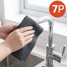리빙루트 물자국안남는 다용도 청소용 요술행주, 7개