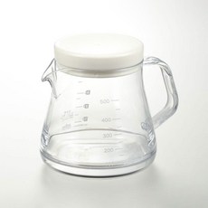 AKEBONO 曙產業 附蓋咖啡壺 白色, 蓋子+咖啡壺, 1個, 500ml