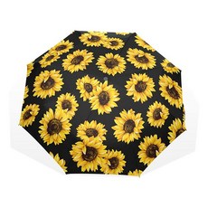 JHKKU 해바라기 수동 우산 경량 접이식 우산 여성 남성 학생용 139896 5651667506, 해바라기 JHKKU 139896 5651667506