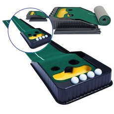 쌍문상회 2.7m 실내 골프퍼팅 연습매트 퍼터 40872EA, 본상품