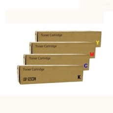 캐논 교체용 호환토너 LBP 623CDW 4색세트 대용량 대용량 레이저 토너 프린터 호환 재생 충전 잉크 카트리, 없음
