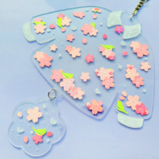 봄 꽃 아크릴 썬캐쳐 만들기 DIY 키트 모빌 인테리어소품