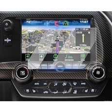 (4Pack) 2026 GMC 유콘 스크린 프로텍터 글래스 2025 XL (Elevation /AT4 Ultimate /Denali Ultimate) 16.8인치 인포테인먼트 11, 2014-2019 Corvette 8-Inch