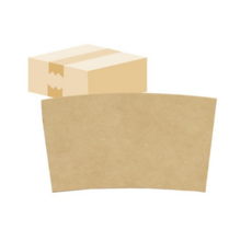 원포장 12/16온스 무지 컵홀더, 1000개, 1개