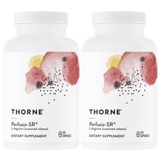 Thorne 左旋精胺酸膠囊, 120顆, 2罐