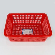 만능사각소쿠리 1호 2호 3호 4호 5호 6호 7호 - 용궁플라스틱, 빨간색