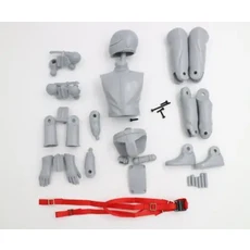 1/7 1/8 무선 조종 자동차 연결 시뮬레이션 인형 피규어 드라이버 CROSSRC RC UT4 오프로드 사막 UDR KYOSH, 01 Unpainted Kits