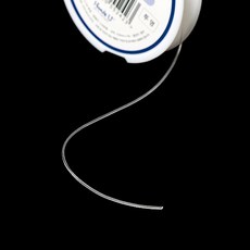 [셀프벨] 국산 우레탄줄 비즈공예 재료, 1개, 투명 0.8mm x 7M