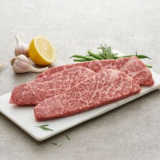 [작심밀도]농협안심한우 1++ 채끝200g / 냉장, 없음