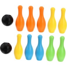 서브복스 남녀 볼링 장난감 게임 키트 스포츠 개발 재미 교육 가족 활동 랜덤 핀 볼, 남녀용 볼링 핀 장난감 재미 게임 공 랜덤 링 가족 놀