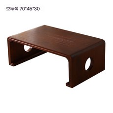 일본식 티테이블 다다미 카페 거실 테이블 커피 좌식 낮은, I. 70x45x30 호두색