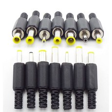 3 5x1 35 4 0x1 7 8x1 7mm 수 잭 전원 플러그 어댑터 5 5x2 1mm 2 5mm 소켓 오디오 커넥터, 2pcs, 4 8x1 7mm