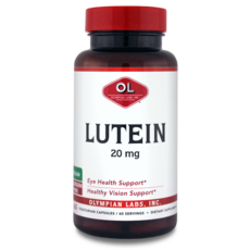 OLYMPIAN LABS 葉黃素素食膠囊 20mg, 1罐, 60顆