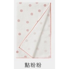 小獅王 極柔感印花紗布澡巾 2入裝 (自在藍/點粉粉) 寶寶紗布巾 嬰兒澡巾