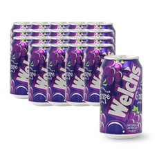 농심 웰치스 포도맛, 355ml, 20개