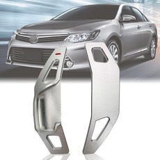 銀色鋁合金 方向盤換檔撥片 適用於 Corolla S Camry Avalon RAV4 SE, 1個