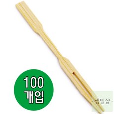생필샵 캠핑 일회용 나무포크 일회용우드포크 어린이캠핑포크 포크숟가락